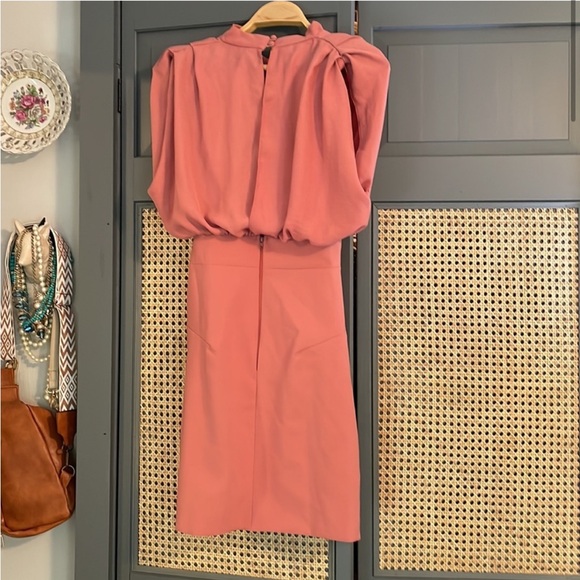 ASOS Dresses & Skirts - **ASOS dusty pink shoulder pad dress**
